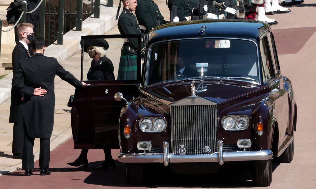 Camilla, Duchess of Cornwall Prince Philip funeral