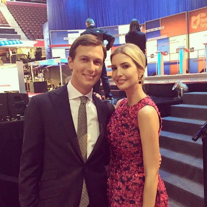 Jared stepped out with his wife to support his father-in-law, Donald Trump, at the 2015 GOP debate.
Photo: Instagram/@ivankatrump