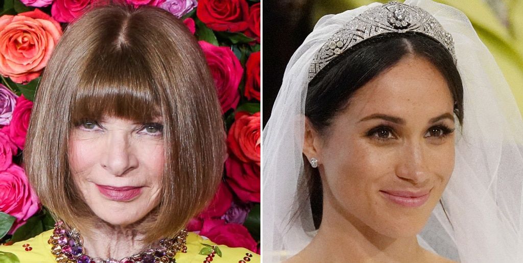 Anna Wintour and Meghan Markle