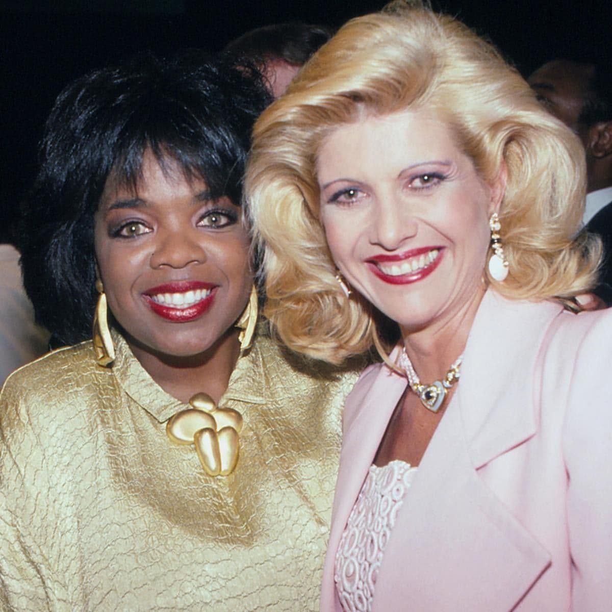 Oprah Winfrey And Ivana Trump In Atlantic City