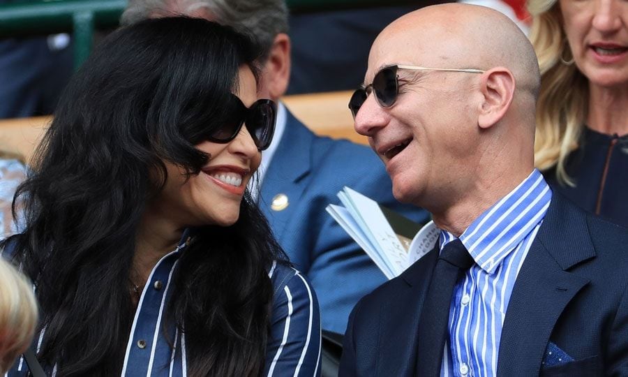 Jeff Bezos and Lauren Sanchez 