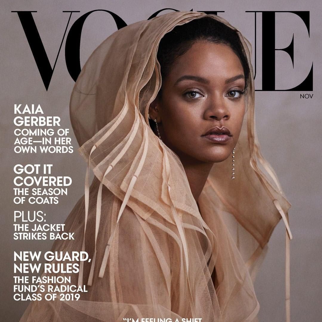 Rihanna on Vogue
