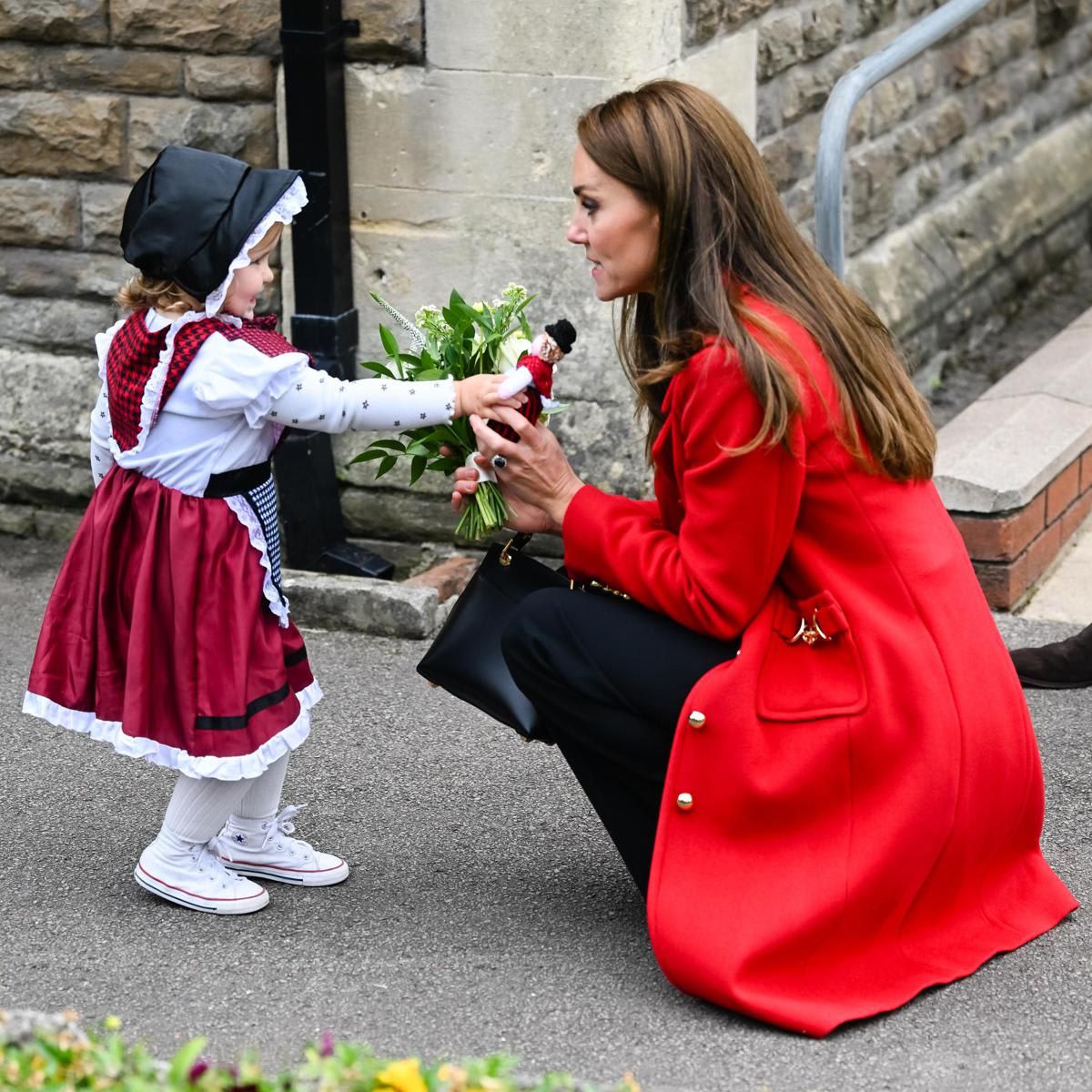 The Welsh actress shared a photo of the Princess from the royal’s recent visit to Wales