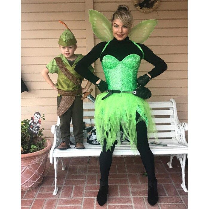 Fergie and her and Josh Duhamel's son were off to Neverland this Halloween. The <i>Double Duchess</i> singer dressed as Tinkerbell while the adorable four-year-old was Peter Pan.
Photo: Instagram/@fergie