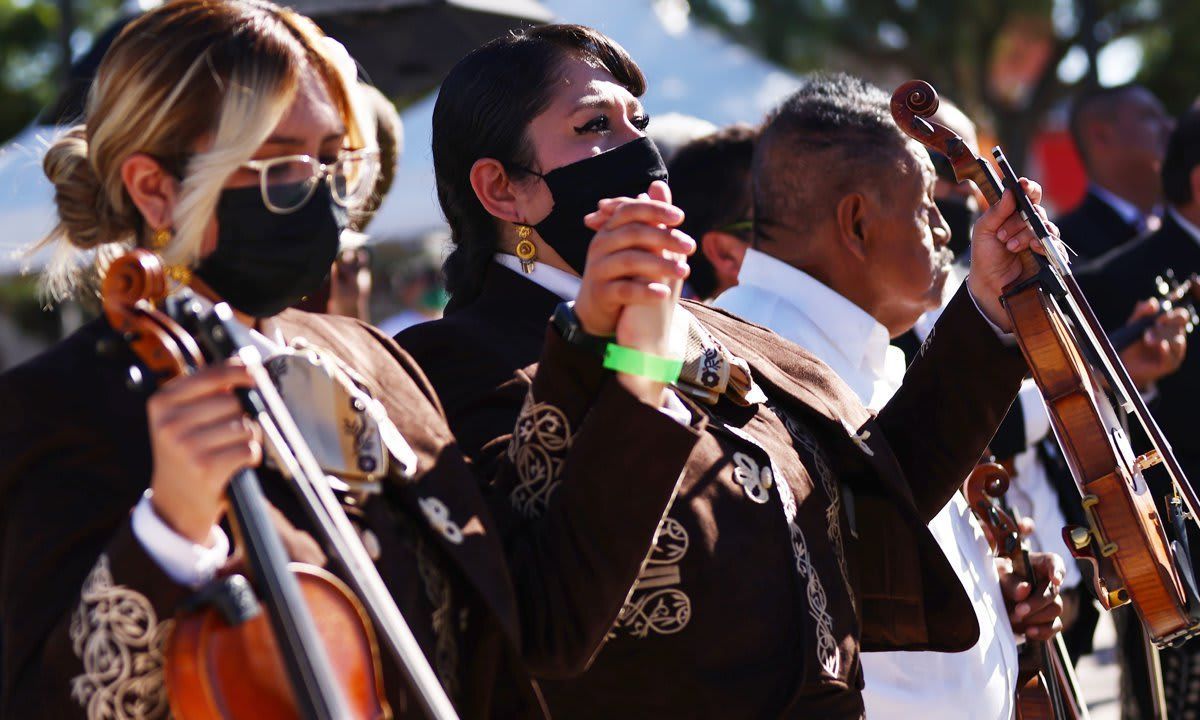 Annual Mariachi Festival Resumes In Los Angeles After 2020 Covid Cancelation