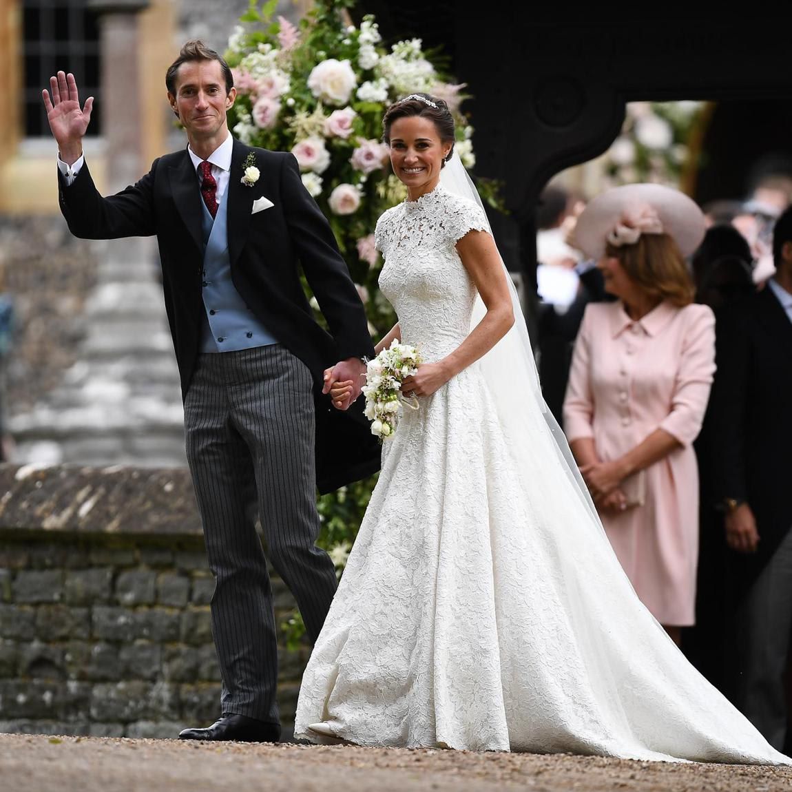 Meghan did not attend Pippa and James Matthews’ church ceremony on May 20, 2017