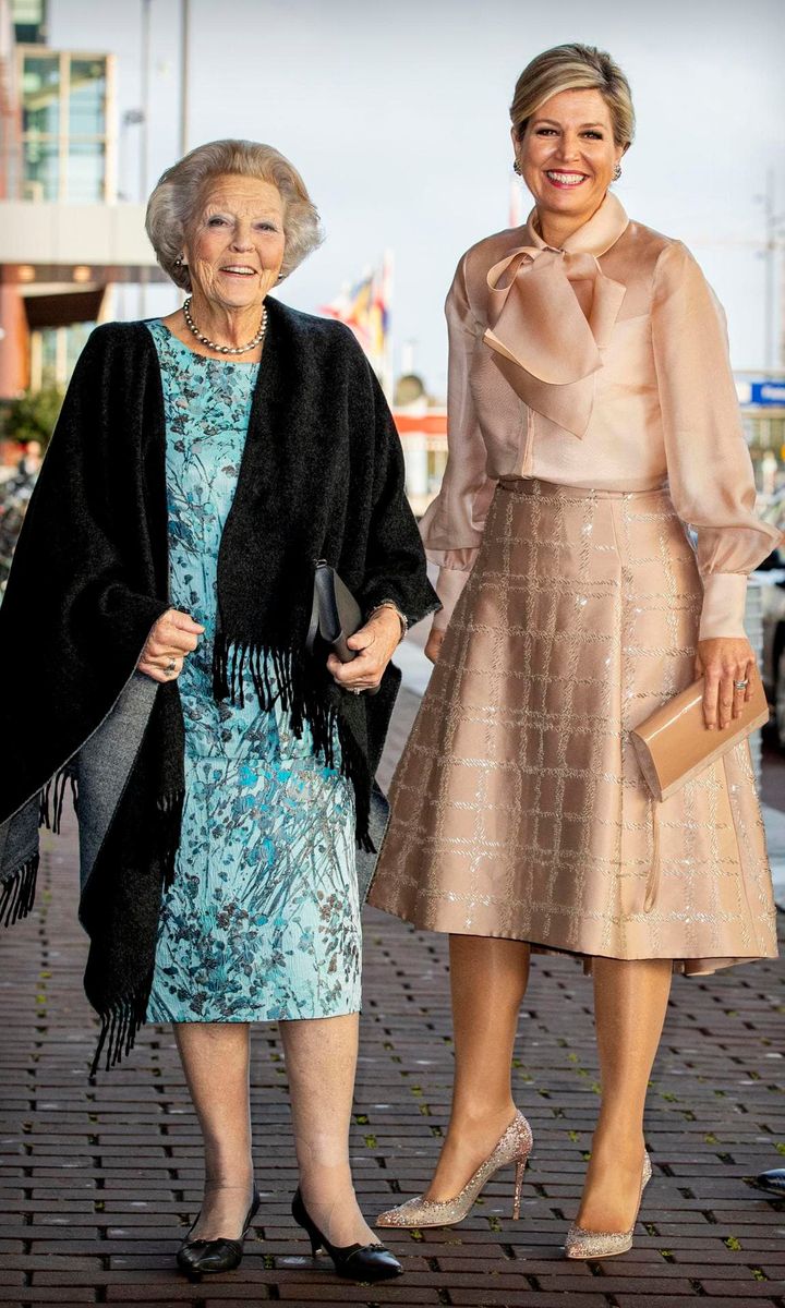 The Dutch royal stepped out with her mother in law on November 4