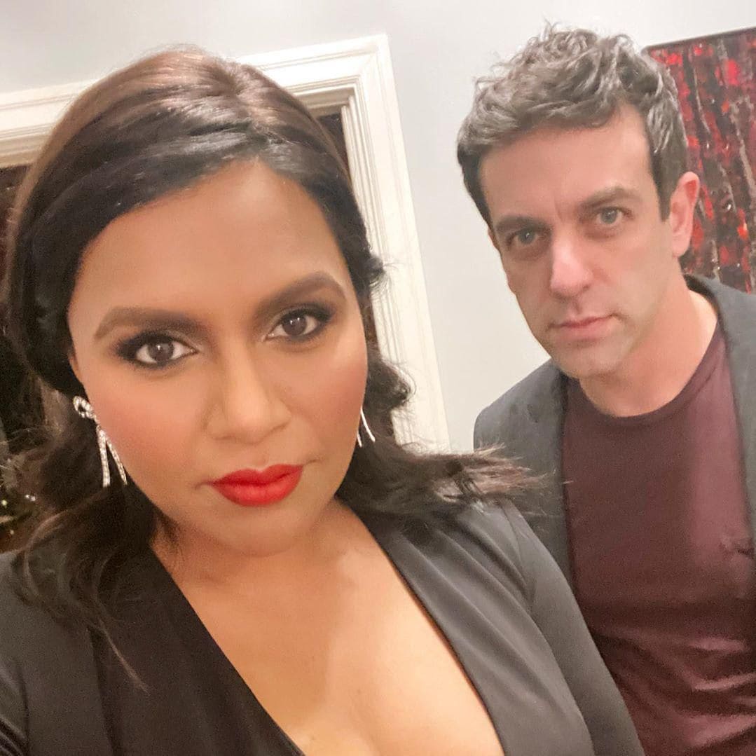 Mindy Kaling and B.J. Novak