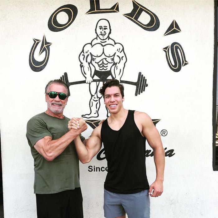 Arnold Schwarzenegger son Joseph Baena