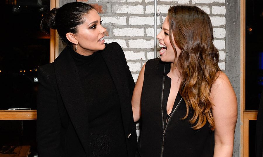 March 17: Laughing it up! Rachel Roy and Ashley Graham celebrated the launch of the RACHEL Rachel Roy Curvy Collection at Catch in NYC.
<br>
Photo: Presley Ann