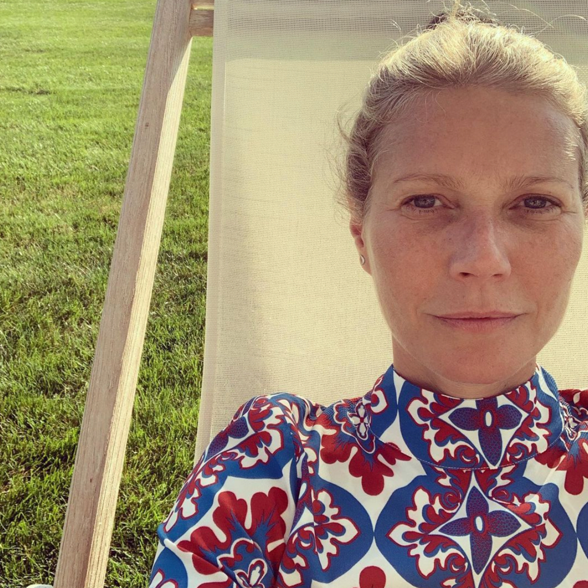 Gwyneth Paltrow posed on the 4th of July