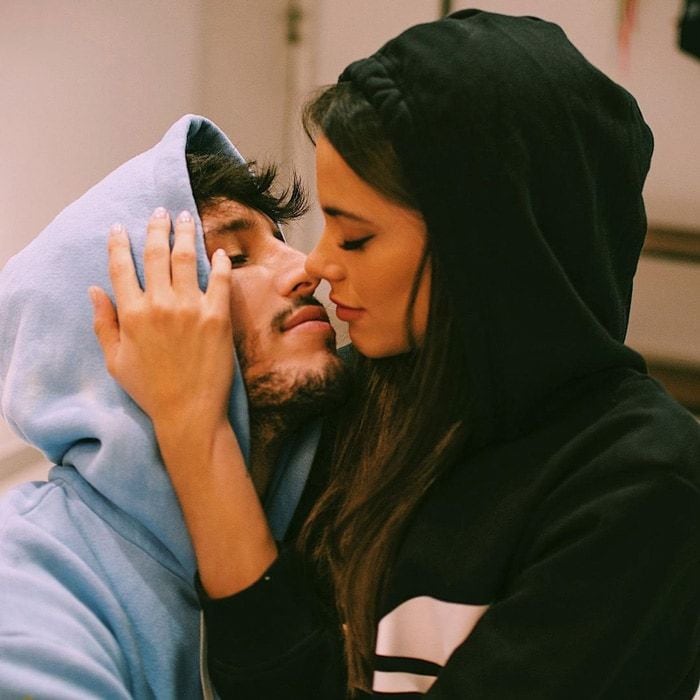 Sebastian Yatra and Tini couple