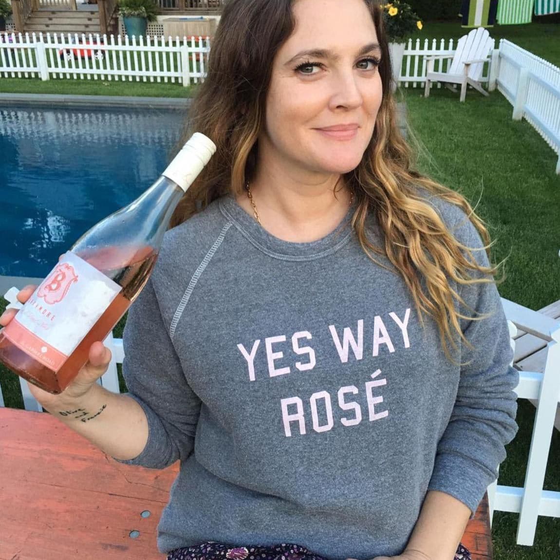 Drew Barrymore Rose Wine