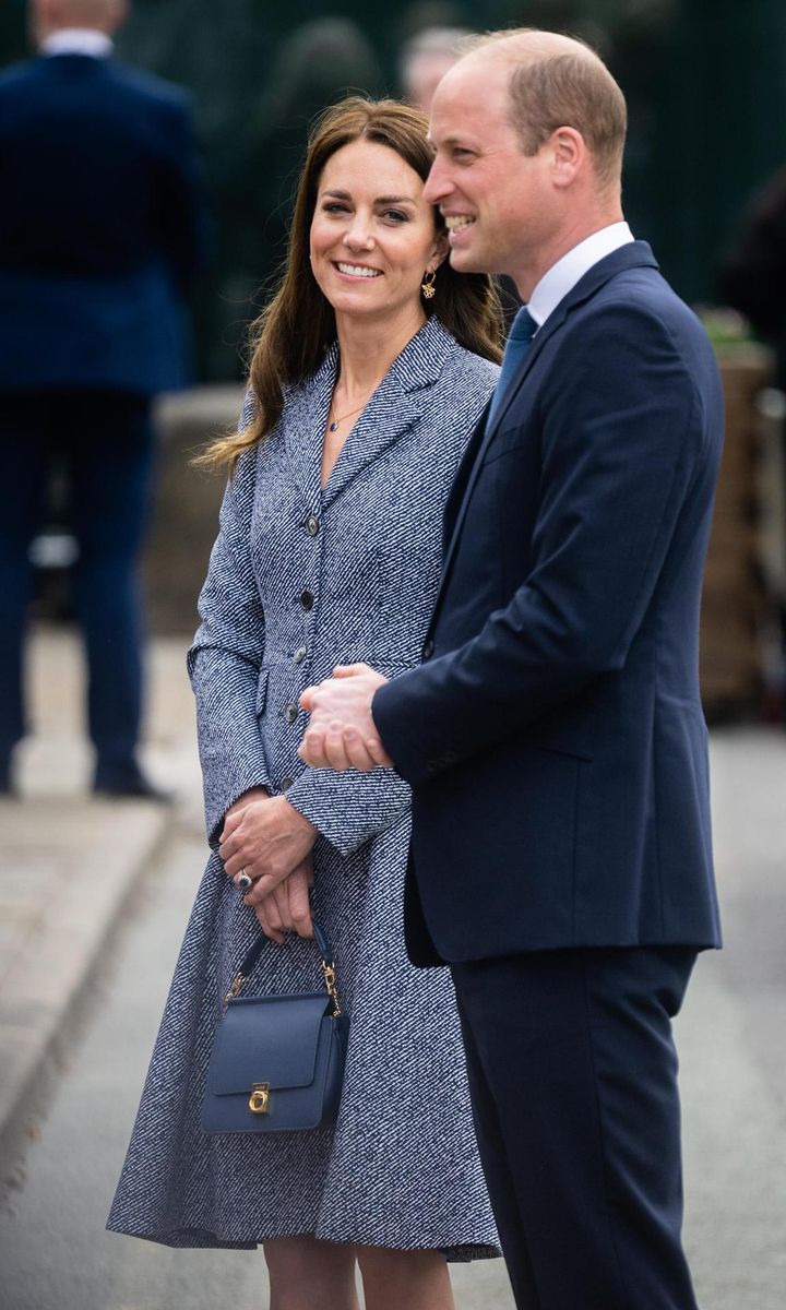The Duke later joined his wife at the official opening of The Glade of Light Memorial on May 10