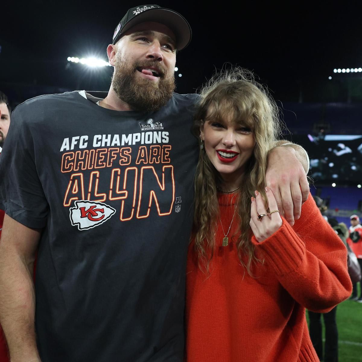 Taylor Swift y Travis Kelce