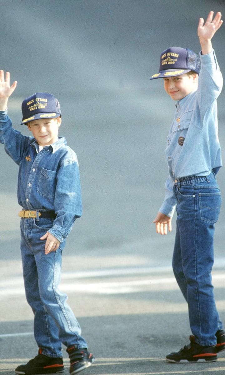 Prince William and Prince Harry's best photos together