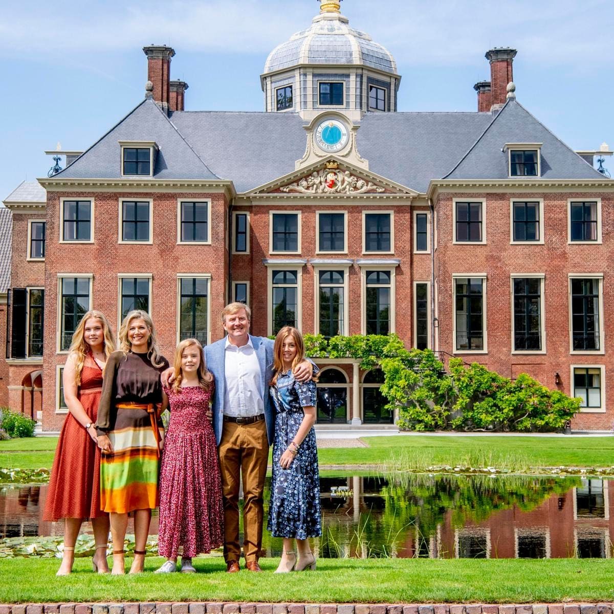 The Dutch King and Queen have lived at Huis ten Bosch Palace since early 2019