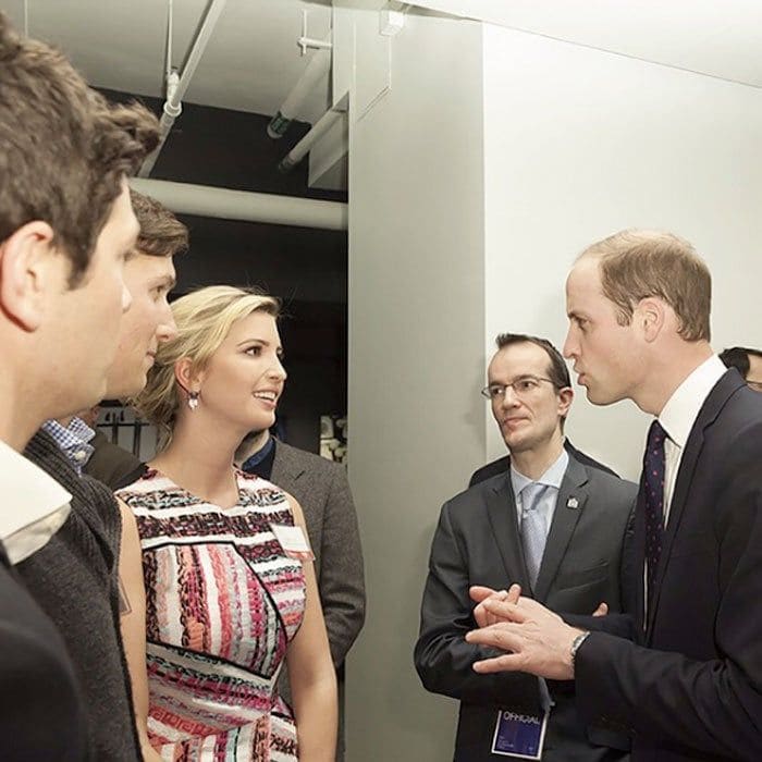 With her husband by her side, Ivanka checked off one item from her bucket list: meeting Prince William! The parents-of-three met the Duke of Cambridge at a 2014 reception.
Photo: Instagram/@ivankatrump