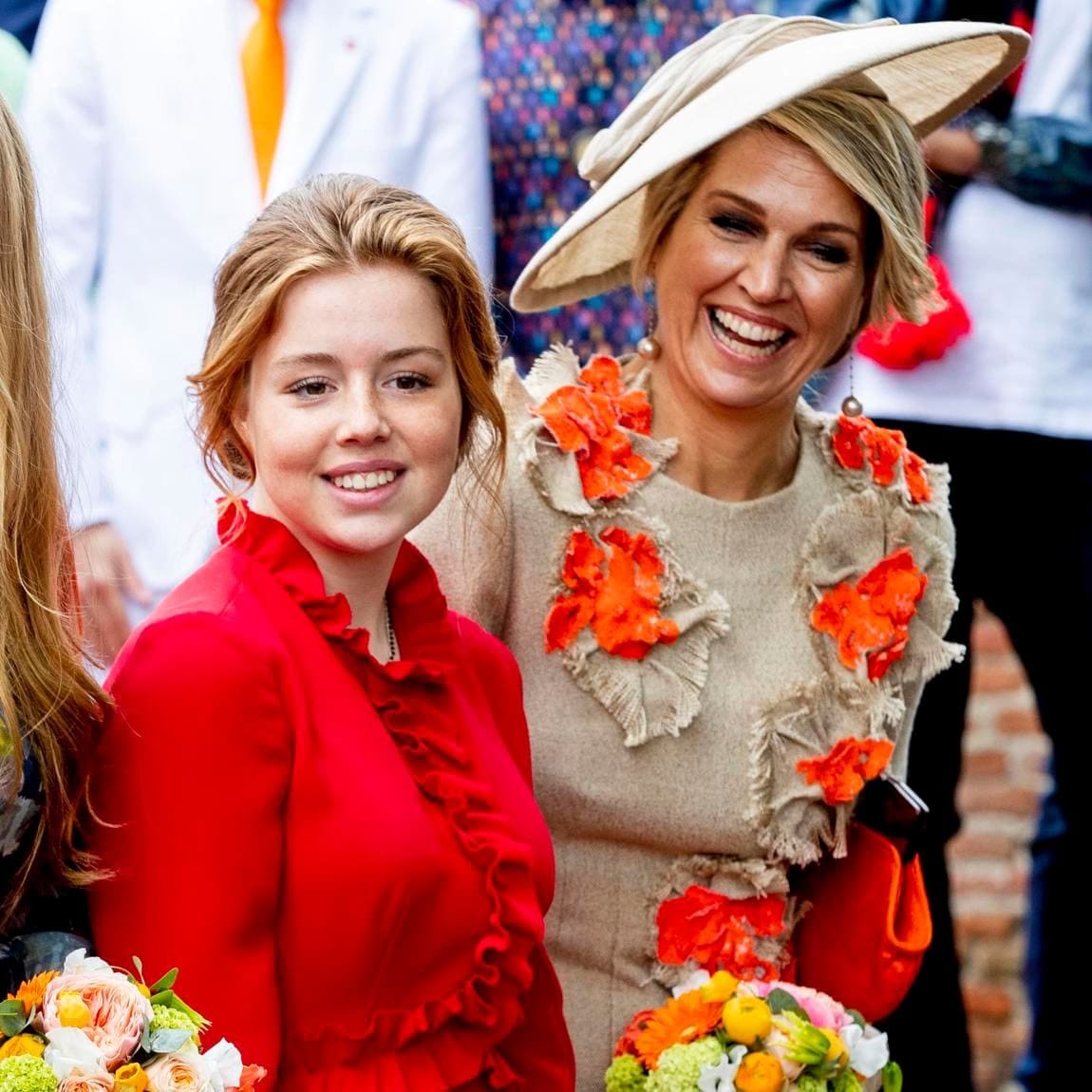 Queen Maxima and Princess Ariane of the Netherlands