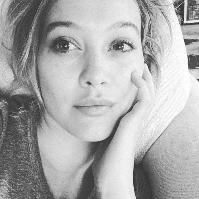 <a href="https://us.hellomagazine.com/tags/1/hilary-duff/"><strong>Hilary Duff</strong></a>
<br> is beauty in black and white.
Photo: Instagram/@hilaryduff