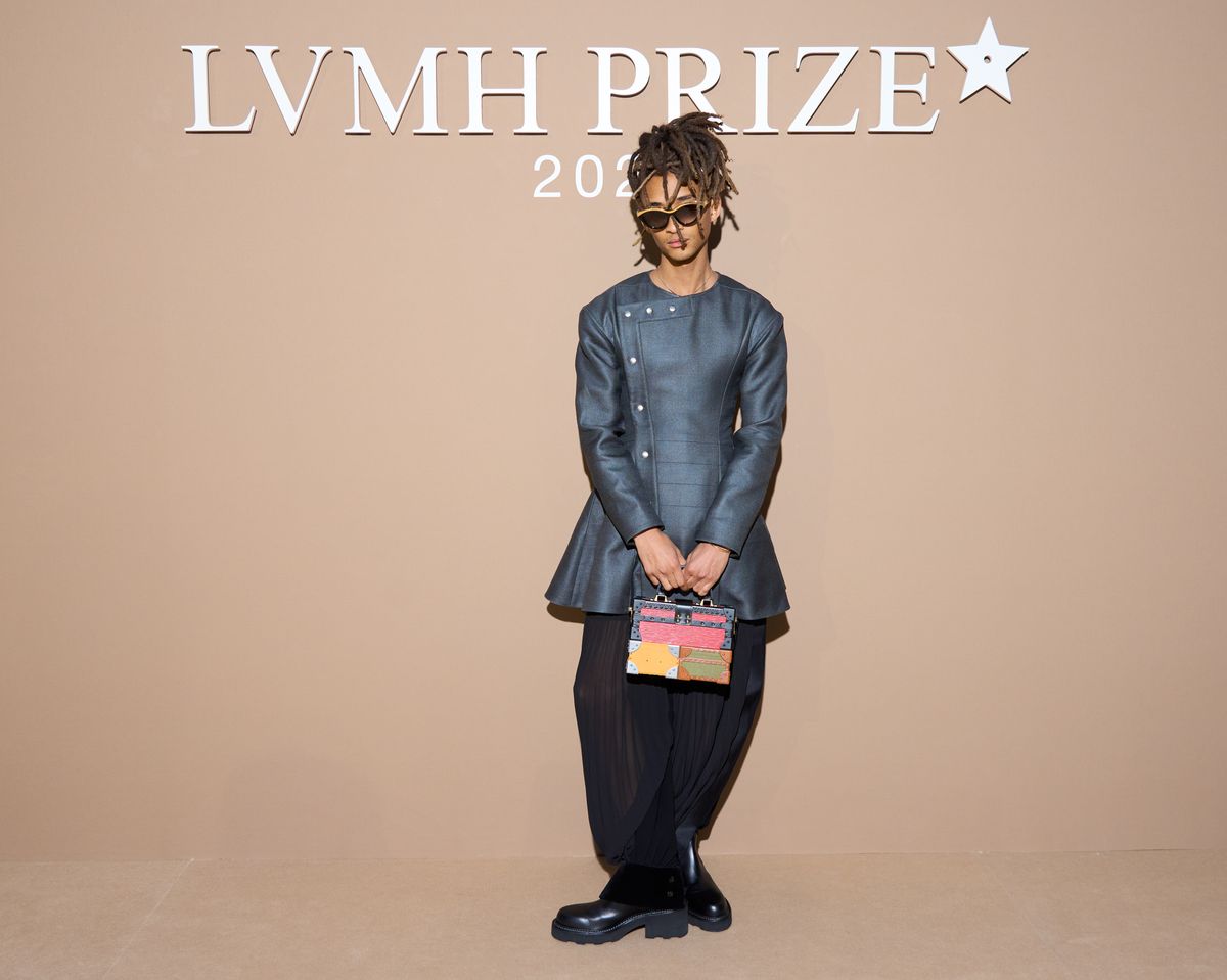 Jaden Smith attends the LVMH Prize as part of Paris Fashion Week