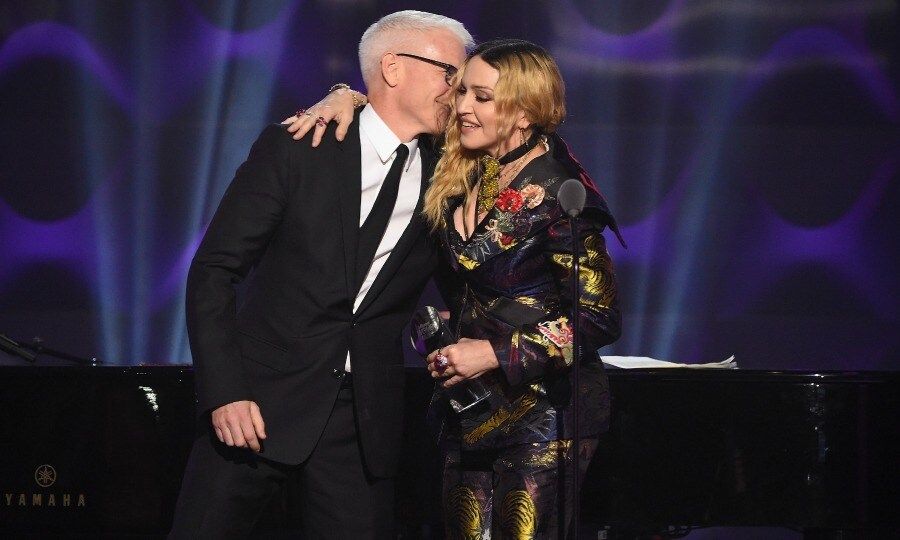 December 9: Queen of Pop! <a href="https://us.hellomagazine.com/tags/1/madonna/"><strong>Madonna</strong></a> was presented with the Woman of the Year award by pal Anderson Cooper during the Billboard Women in Music ceremony in NYC.
Photo: Nicholas Hunt/Getty Images for Billboard Magazine