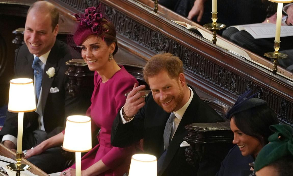 Prince William, Kate Middleton, Prince Harry and Meghan Markle