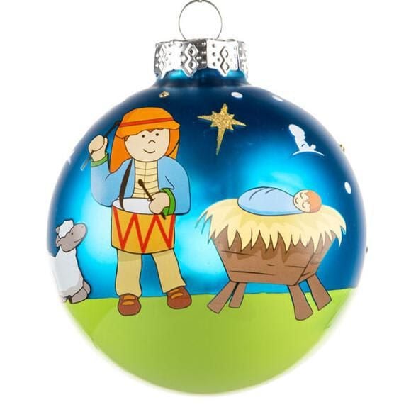 2020 Patient Art-Inspired Glass Nativity Ornament