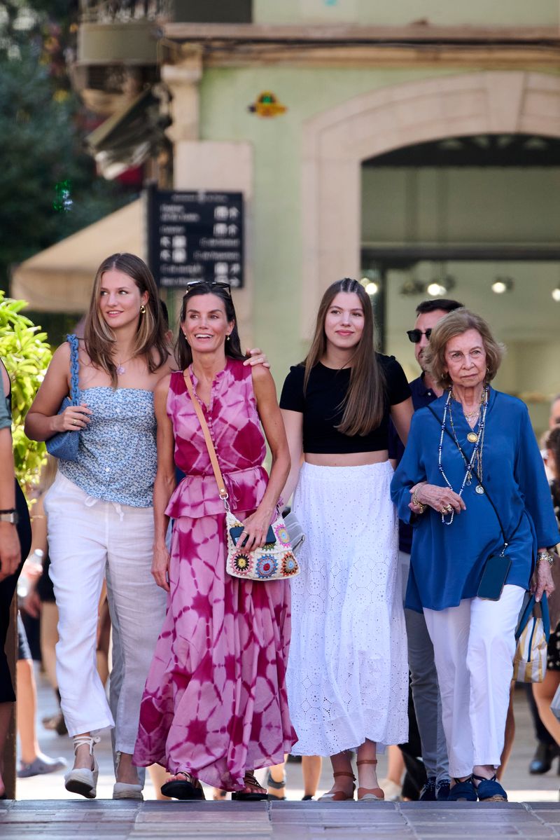 The Spanish royals stepped out in Palma de Mallorca on Aug. 6