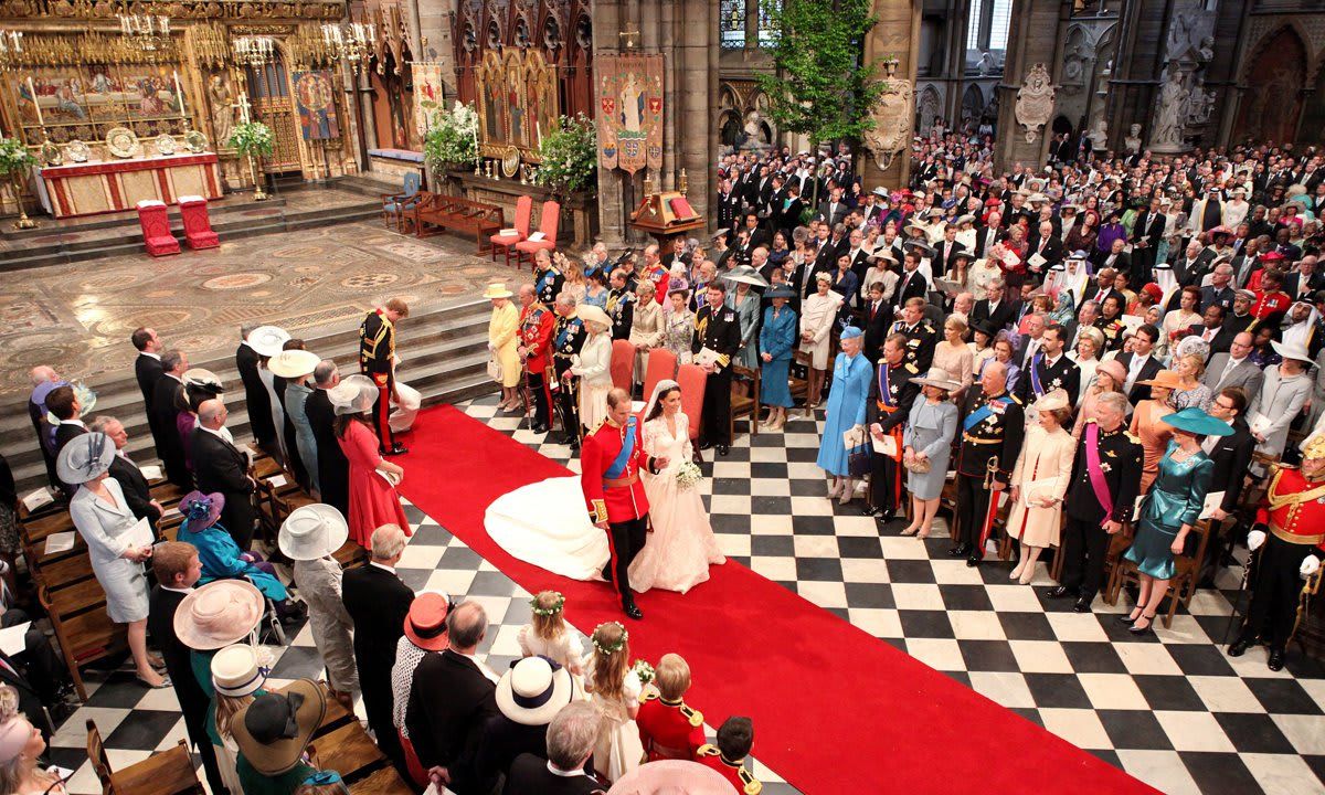 The Duke and Duchess of Cambridge got married at Westminster Abbey in 2011