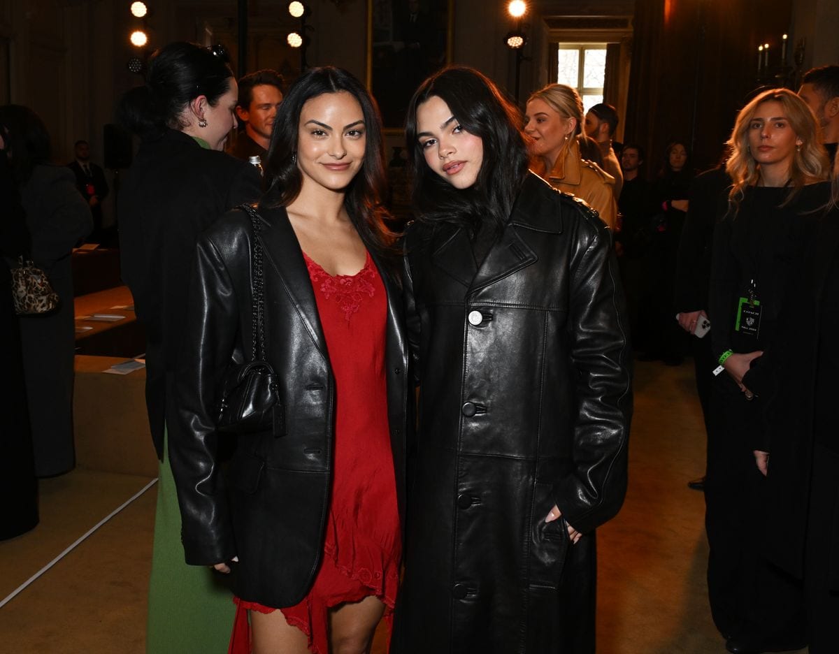 Camila Mendes and Ariana Greenblatt at Coach RTW Fall 2024