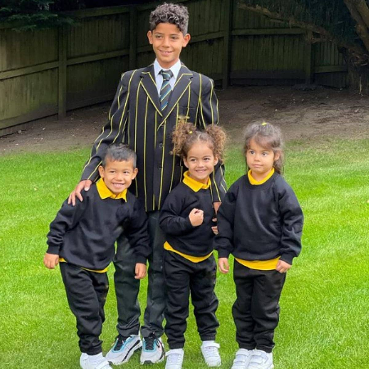 Cristiano and Georgina s kids start school in Manchester