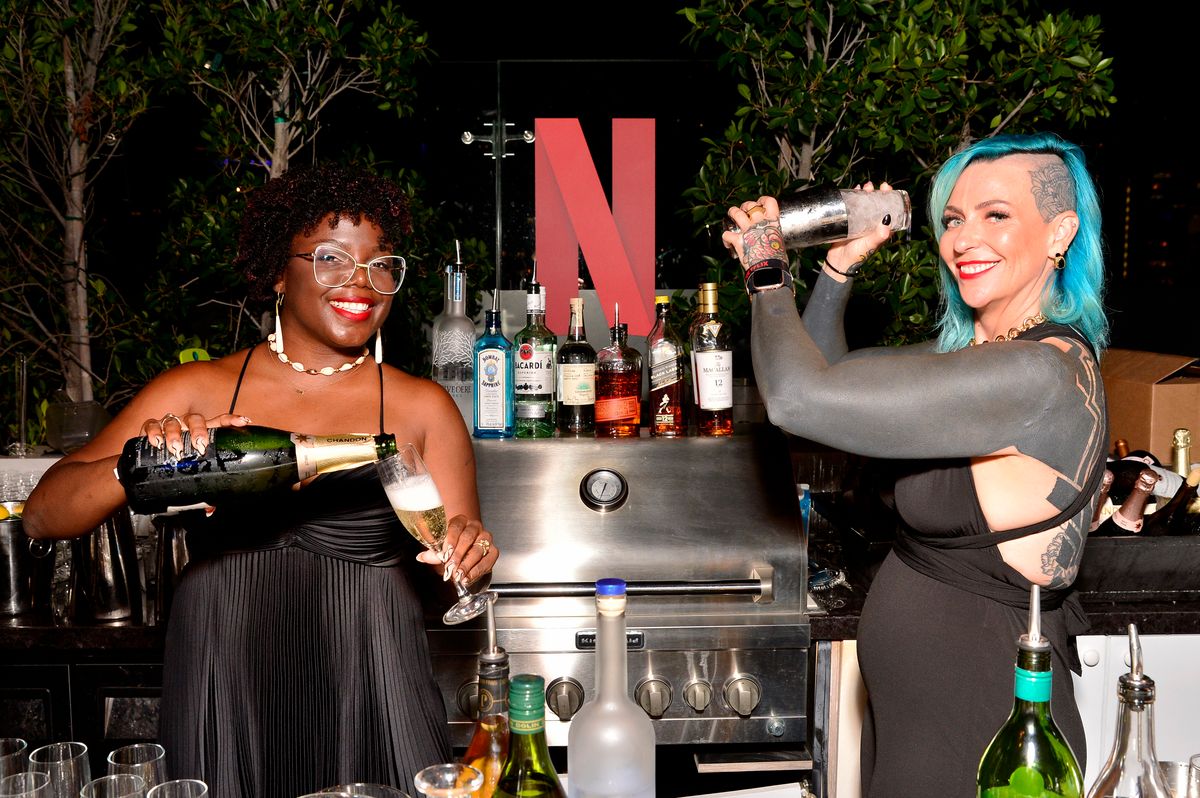 (L-R) Lauren Paylor O'Brien attend Netflix's Date Night Event celebrating unscripted and stand-up talent at The London on September 22, 2022 in West Hollywood, California. (Photo by Jerod Harris/Getty Images for Netflix)