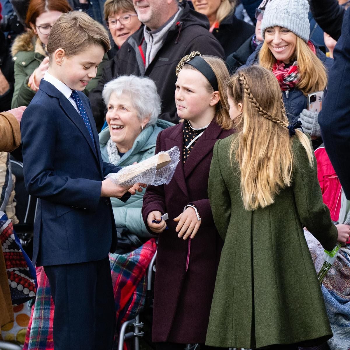 Prince George, as well as his siblings, received gifts from well-wishers on Christmas.