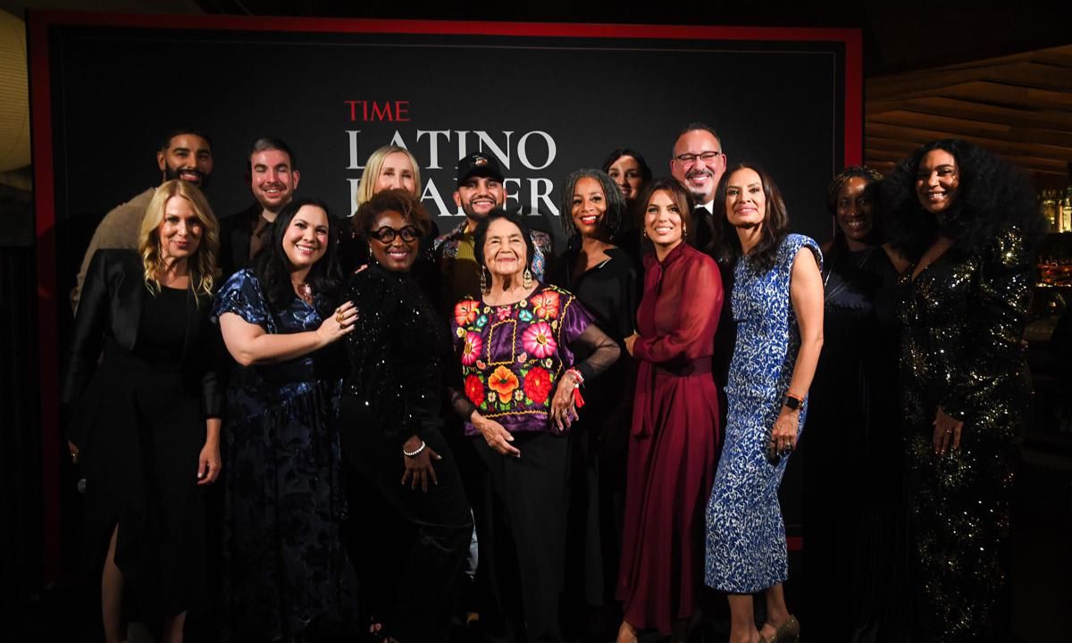 Eva Longoria, Dolores Huerta, Carla Vernon, Cesar Conde, and other Latino leaders celebrated for shaping the future of America