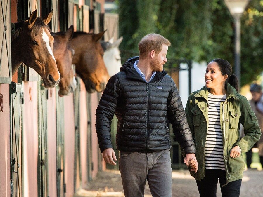 Meghan Markle and Prince Harry in Morocco