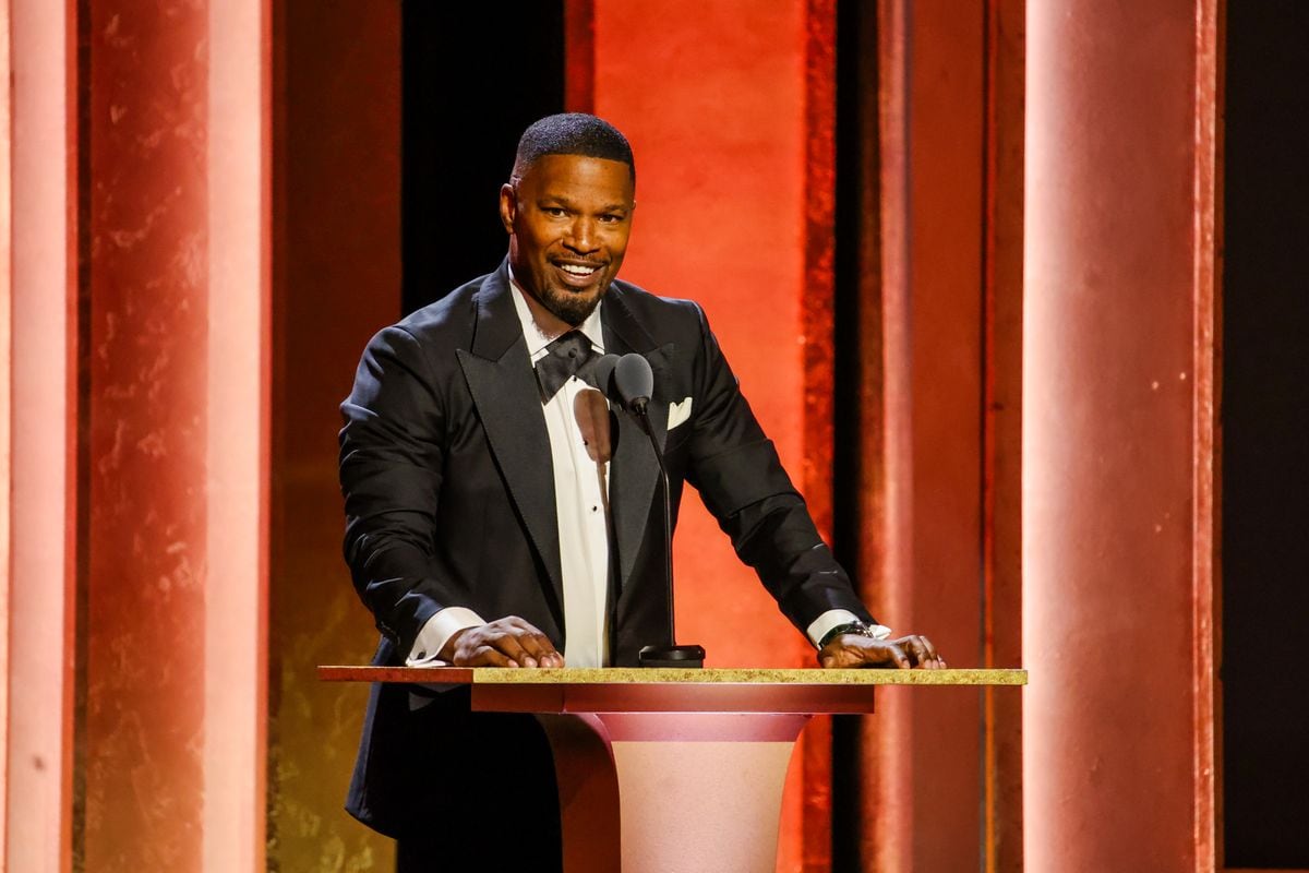 Jamie Foxx at this year's Governos Awards