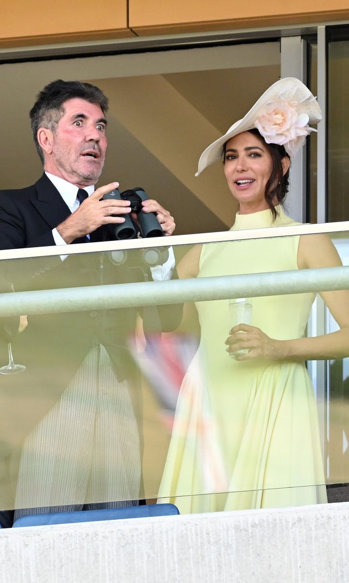 Simon Cowell at the 2021 Royal Ascot - Day One