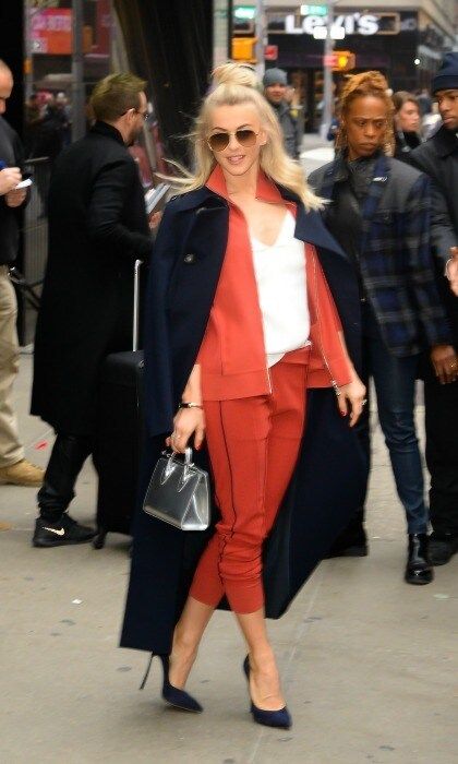 January 4: Street style! Julianne Hough showed off her stellar street style while out and about in NYC.
Photo: Raymond Hall/GC Images