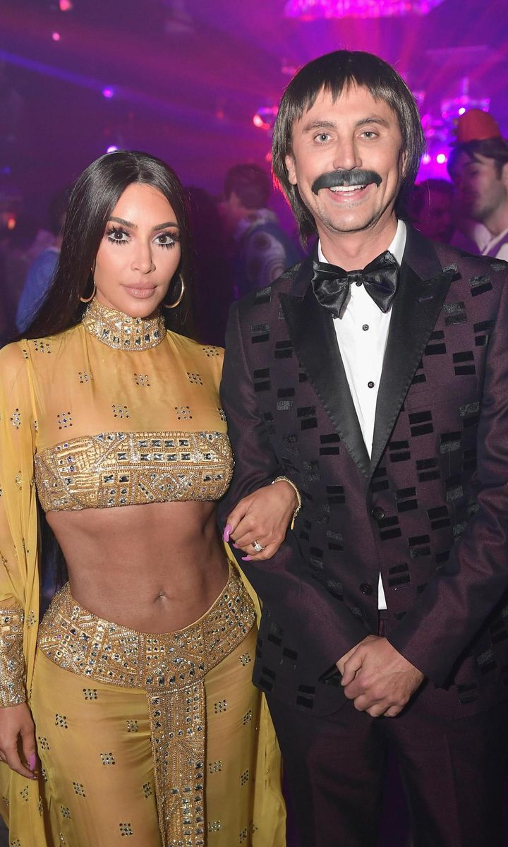 Kim Kardashian and Jonathan Cheban Halloween