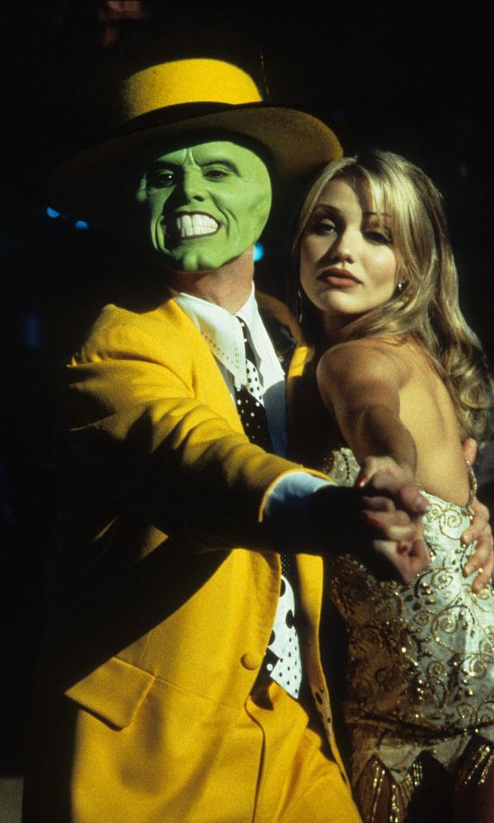 Jim Carrey And Cameron Diaz In 'The Mask'