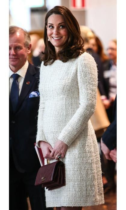 The Duchess of Cambridge wore a similar dress in 2018 during her royal visit to Sweden