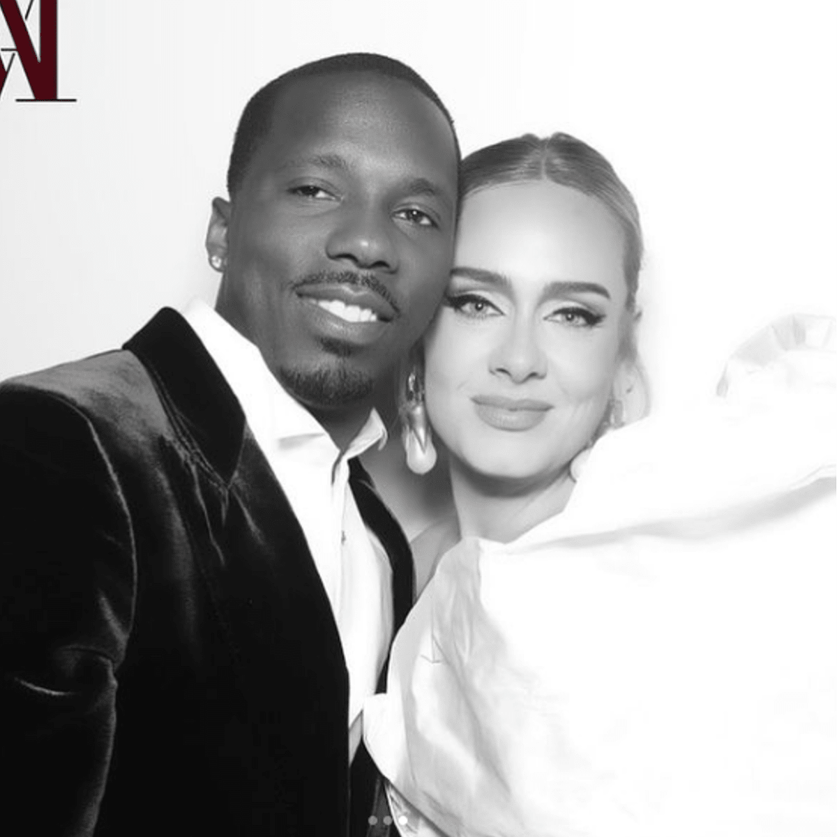 Adele and Rich Paul Instagram