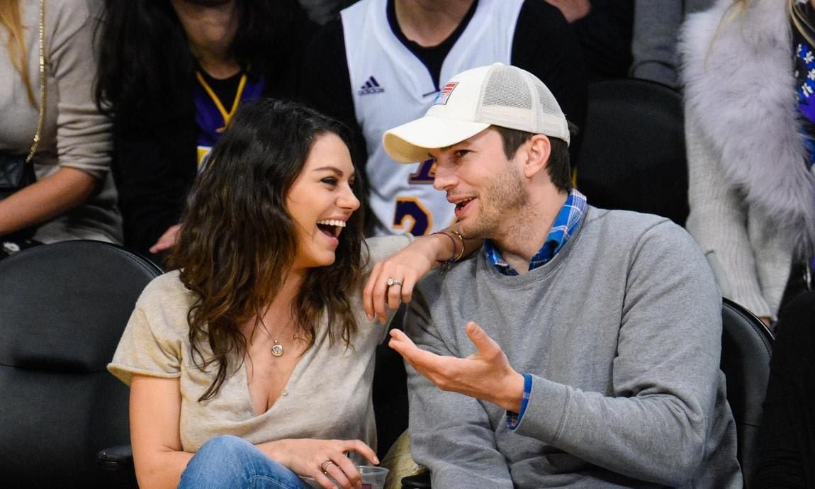 Ashton Kutcher and Mila Kunis