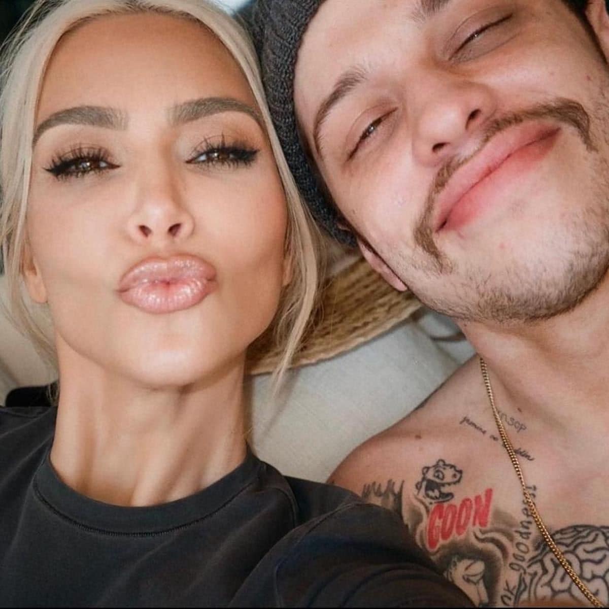 Kim Kardashian and Pete Davidson