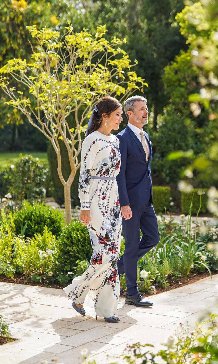 Crown Prince Frederik and Crown Princess Mary of Denmark.