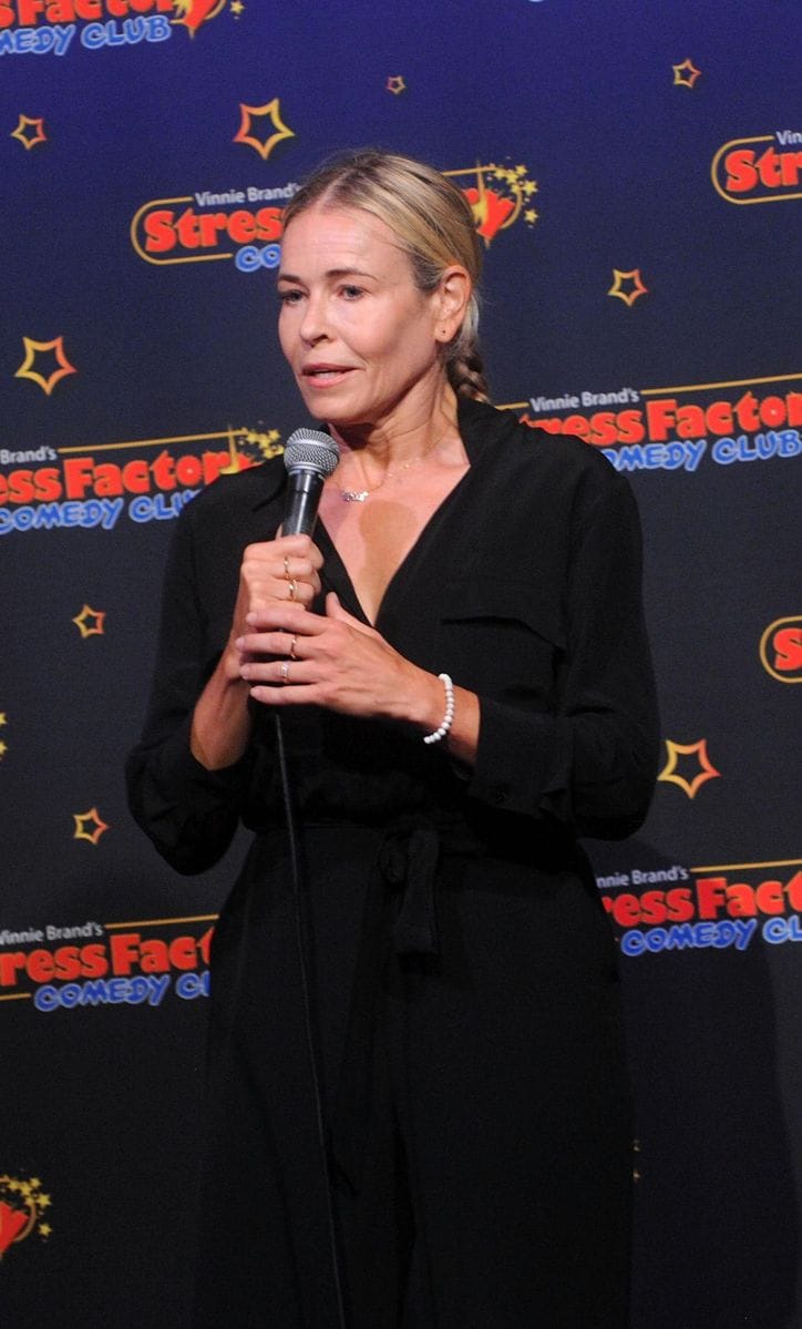 Chelsea Handler Performs At The Stress Factory