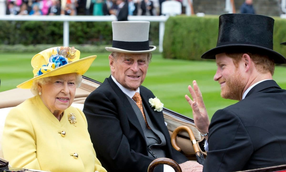 Prince Harry called his paternal grandparents the most adorable couple