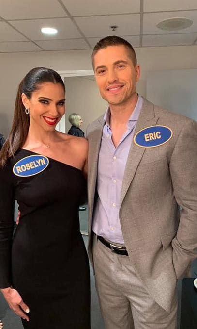 Roselyn Sanchez Eric Winter Family Feud