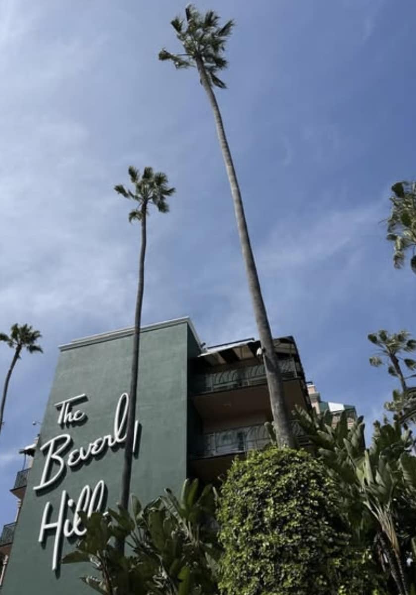 The Beverly Hills Hotel is one of the most emblematic locations associated with old Hollywood